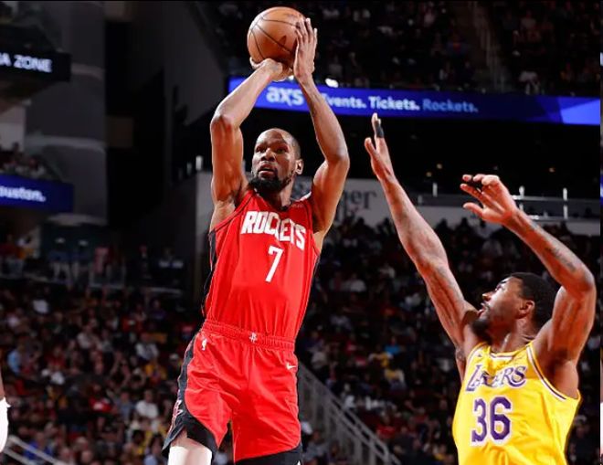 火箭末节崩盘湖人6连胜 球队排名再遭冲击