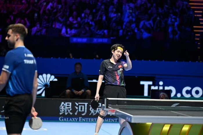 澳门世界杯半决赛国乒三将迎关键战 孙颖莎王曼